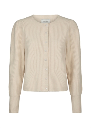 Puli knit cardigan Ivory Neo Noir 